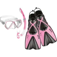 Mares Kid's Set X-One Pirate Set boccaglio Bambini (24-29 - XS, rosa)