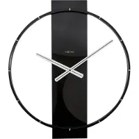 Nextime Orologio Da Parete Grande Carl 3195ZW — Orologio da parete