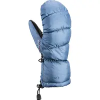 LEKI - Guanti impermeabili in PrimaLoft Gold - Glace 3D Women Mitt per Donne in Pelle - Taglia 6 - Nero