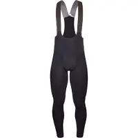 Q36.5 Winter Bib Tights with Insert Pantaloni da ciclismo Uomo (S, nero)