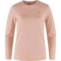 Fjällräven Women's Abisko Wool L/S Maglia a manica lunga merino Donna (L, fuchsia)