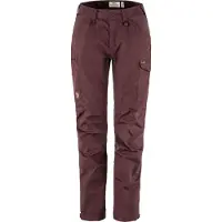 Fjällräven Women's Kaipak Trousers Curved Pantaloni da trekking Donna (46 - Fixed Length, marrone)