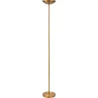 Lucide Piantana LED ZENITH, color oro, altezza 180 cm, metallo, dimmerabile