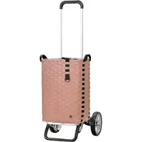 Andersen Shopper Alu Star Shopper Silja Carrello della spesa 65 cm rosa