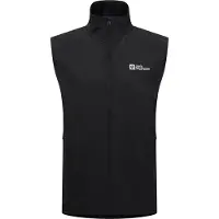Jack Wolfskin Prelight Stride Vest Gilet softshell Uomo (XL, nero)