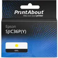 PrintAbout Cartuccia compatibile Epson SJIC36P(Y) - Giallo