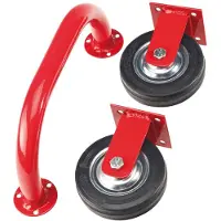 Virax Set ruote + maniglia per tavolo