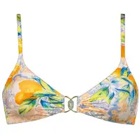 Watercult Women's Dolce Whimsy Bikini Top Parte superiore bikini Donna (38, bianco)