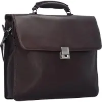 Harold's Country Valigetta Vera Pelle 37 cm Vano porta PC marrone