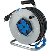 As Schwabe Tamburo per cavi metallici 50 m, IP20, H05RR-F3G1.5