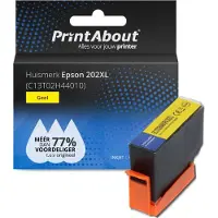 PrintAbout Cartuccia compatibile Epson 202XL (C13T02H44010) - Giallo Alta capacità