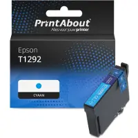 PrintAbout Cartuccia compatibile Epson T1292 - Ciano
