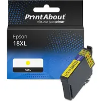 PrintAbout Cartuccia compatibile Epson 18XL (C13T18144012) - Giallo Alta capacità