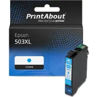 PrintAbout Cartuccia compatibile Epson 503XL (C13T09R24010) - Ciano Alta capacità