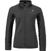 Schöffel Women's Fleece Jacket Cascata Giacca in pile Donna (48, nero/grigio)