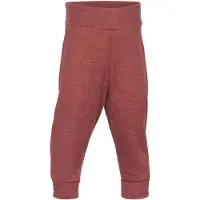 Engel Baby Trousers with Navel Waistband Intimo lana merinos Bambini (50/56, rosso)