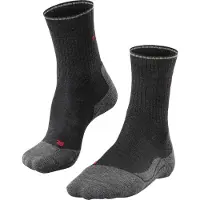 Falke Women's TK2 Wool Silk Calze da trekking Donna (39-40, nero)