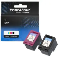 PrintAbout Cartuccia compatibile HP 302 (X4D37AE) - Nero + 3 colori Multipack
