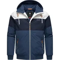 Ragwear Giacca per outdoor blu / navy / rosso / bianco