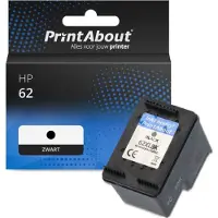 PrintAbout Cartuccia compatibile HP 62 (C2P04AE) - Nero