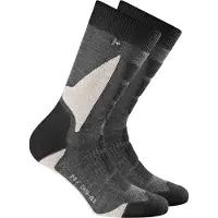 Rohner Back Country L/R Calze da trekking (42-44 - L, grigio)