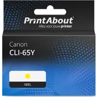 PrintAbout Cartuccia compatibile Canon CLI-65Y - Giallo