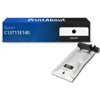 PrintAbout Cartuccia compatibile Epson C13T11E140 - Nero Capacità extra-elevata