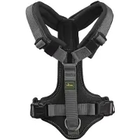 Hunter Maldon Up Imbracatura per cani (L, nero/grigio)