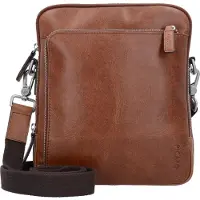 PICARD Buddy Borsa a tracolla Vera Pelle 23 cm marrone