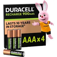 Duracell Aaa Duralock Ricaricabile 900 4 Unità