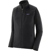 Patagonia Women's R1 Jacket Giacca in pile Donna (XS, nero)