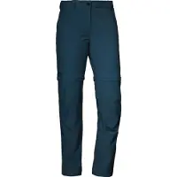 Schöffel Women's Pants Ascona Zip Off Pantaloni da trekking Donna (84 - Long, blu)