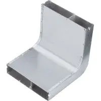 Hager UKK190382, zinco, acciaio, conforme a EN50085-2-2, 190 mm, 200 mm, 38 mm
