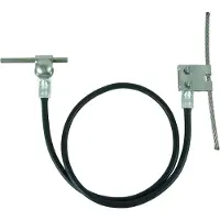 Dehn Set di raccordi per impianti a fune 16 mm² L 1000 mm in rame con linguetta D 6 mm in acciaio inossidabile per tubi da 6-10 mm 365509