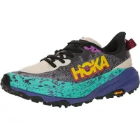 Hoka One One - Scarpe trail - Speedgoat 6 W Oatmeal/Mountain Iris per Donne - Taglia 36 - Beige