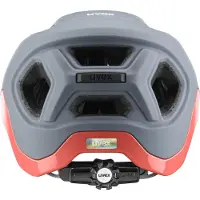 Uvex React Casco per bici (52-56 cm, grigio)