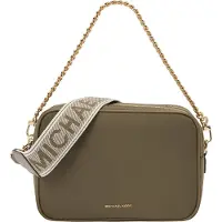 Michael Kors Medium Double Zip Chain Camera Crossbody Denim/plblue Taglia: OS | Borse a tracolla Outlet | Donna | Blu