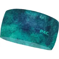 P.A.C. Ocean Upcycling Headband Fascia sportiva per la fronte (S/M - 50-57 cm, grigio)