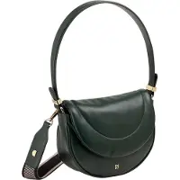 Dudu Toys Borsa a spalla Vera Pelle 22 cm verde