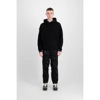 Alpha industries Hoodie Uv Black Taglia: XS | Felpe con cappuccio Outlet | Uomo | Nero