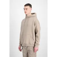 Alpha industries Hoodie Uv Vintage Sand Taglia: XS | Felpe con cappuccio Outlet | Uomo | Marrone