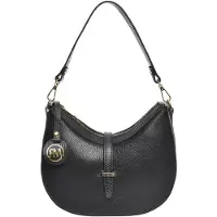 Roberta M Borsa A Mano In Pelle 1956 nero — Borsa a mano