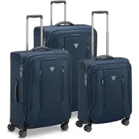 Roncato City 3.0 Set Valigie (grande, Medio, Cabina) - Blu Notte