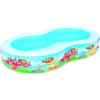 Bestway Piscina Gonfiabile Ovale Family 262x157x46 Cm