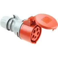 Pce CEE connettore, 32A, 5p, 6h, IP44, morsetto senza viti, 1 pz.