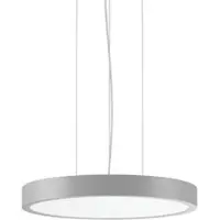 RZB ZIMMERMANN RZB Triona round, LED, 3000 K, 4650 lm, IP20, argento