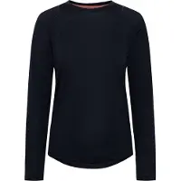 Kari Traa Women's Embla Wool L/S Maglia merino Donna (XS, blu)