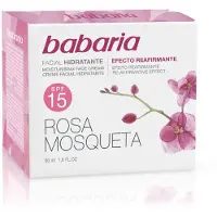 Babaria Crema Viso Idratante 24 Ore Olio Rosa Canina SPF15 50 ml — Crema viso