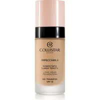Collistar Fondotinta Impeccabile Long Wear SPF 15 3 g Golden Natural 30 ml — Fondotinta