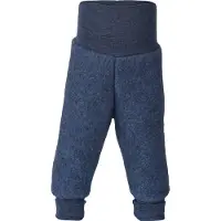 Engel Baby Trousers with Navel Waistband Pantaloni in pile Bambini (86/92, blu)